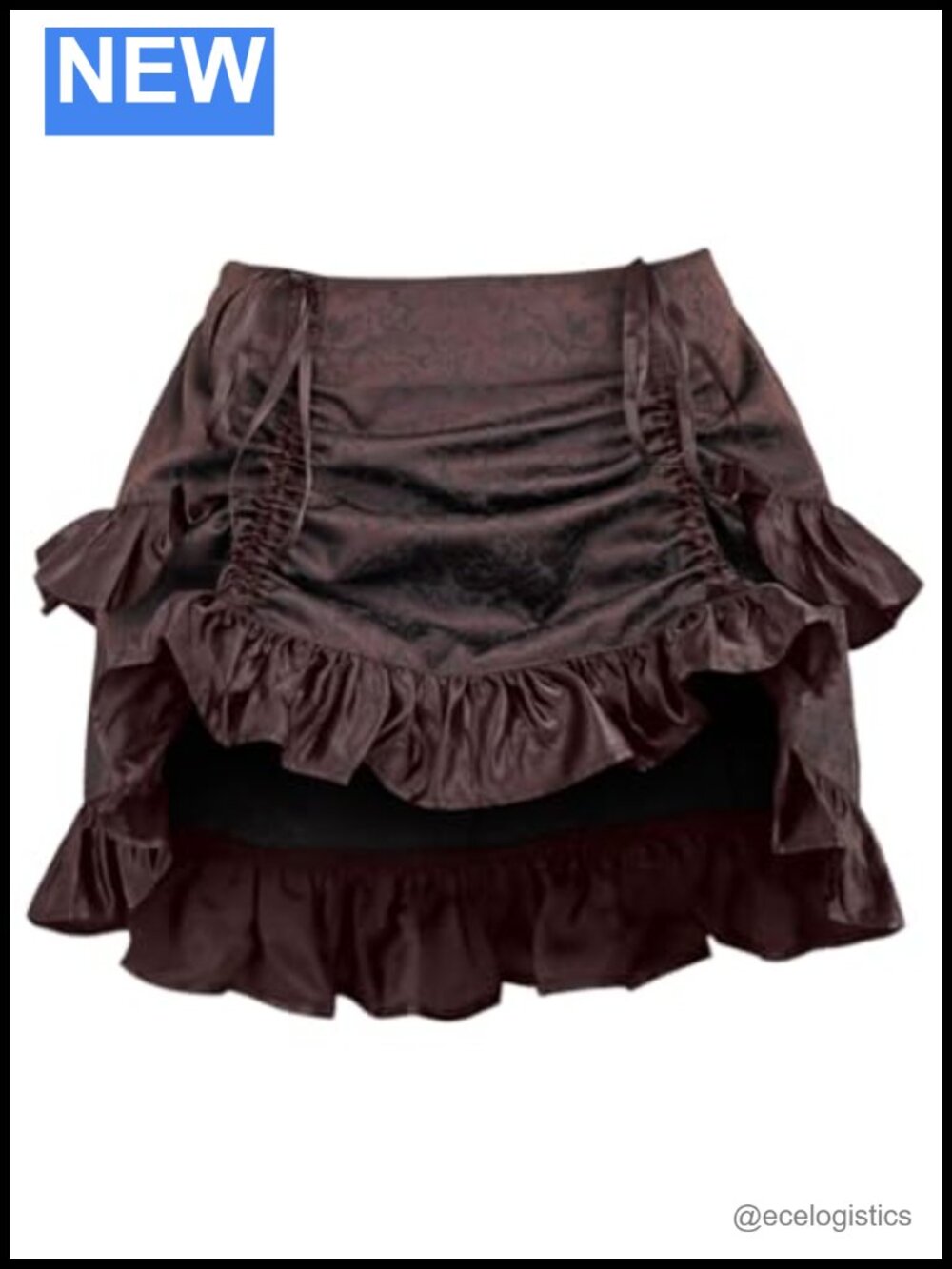 Daisy Corsets Brocade Ruched Bustle Skirt Exotic Apparel